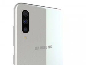 samsung galaxy a70 white 3D Model