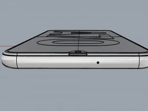 samsung galaxy a70 white 3D Model