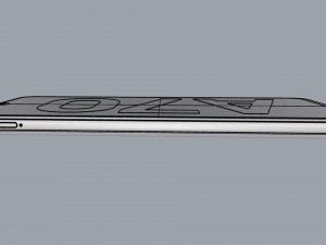 samsung galaxy a70 white Modèle 3D