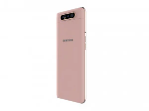 samsung galaxy a80 angel gold 3D Model