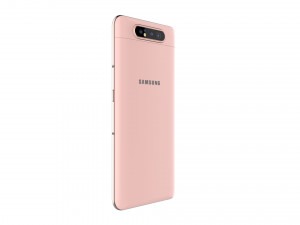 samsung galaxy a80 angel gold 3D Model