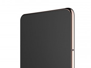 samsung galaxy a80 angel gold 3D Model