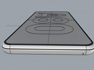 samsung galaxy a80 angel gold 3D Model