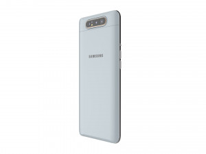 samsung galaxy a80 ghost white 3D Modell