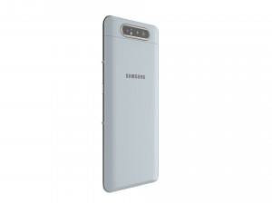 samsung galaxy a80 ghost white 3D Modell