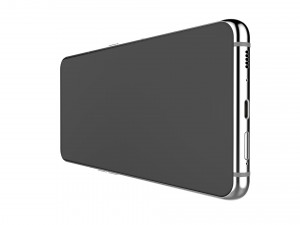 samsung galaxy a80 ghost white 3D Modell