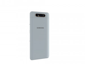 samsung galaxy a80 ghost white 3D Modell