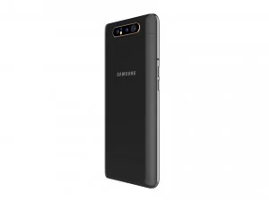 samsung galaxy a80 phantom black 3D Model