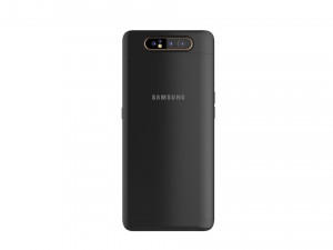 samsung galaxy a80 phantom black 3D Model
