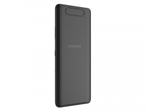 samsung galaxy a80 phantom black 3D Model