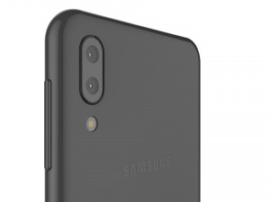 samsung galaxy m10 black Model 3D