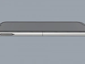 samsung galaxy m10 black 3D Model