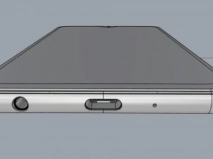 samsung galaxy m10 black 3D Model