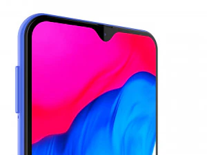 samsung galaxy m10 blue 3D Model