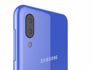 samsung galaxy m10 blue Modello 3D