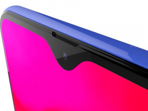 samsung galaxy m10 blue Modello 3D