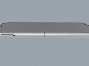 samsung galaxy m10 blue 3D Model