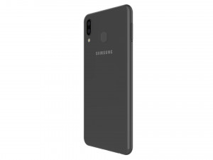 samsung galaxy m20 black 3D Model