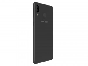 samsung galaxy m20 black 3D Model