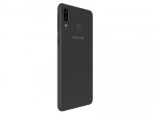 samsung galaxy m20 black 3D Model