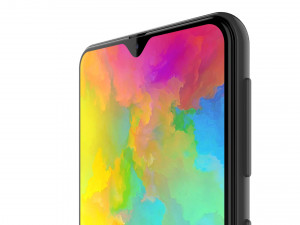 samsung galaxy m20 black 3D Model