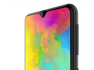 samsung galaxy m20 black 3D Model
