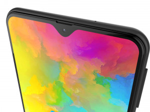 samsung galaxy m20 black 3D Model