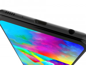 samsung galaxy m20 black 3D Model