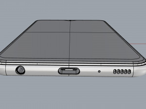 samsung galaxy m20 black 3D Model