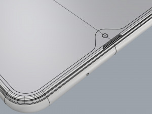 samsung galaxy m20 black 3D Model