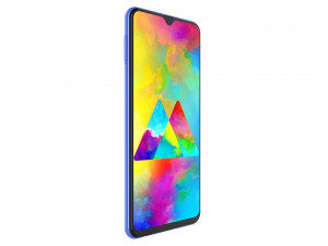 samsung galaxy m20 blue 3Dモデル