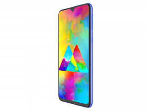 samsung galaxy m20 blue 3Dモデル