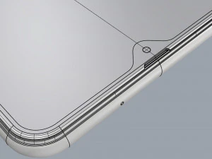 samsung galaxy m20 blue 3D Model