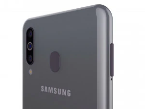 samsung galaxy m30 black 3D Model