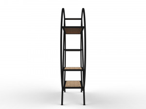 phazz metal round shelf Modelo 3D