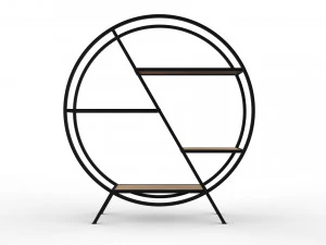 phazz metal round shelf 3D Model