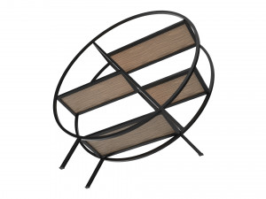 phazz metal round shelf Modelo 3D