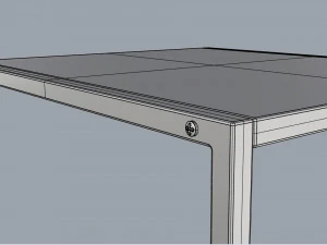 tavolino bricktown Modello 3D