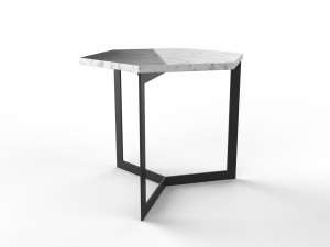 side table hex 3D Модель