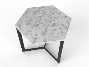 side table hex 3D Model
