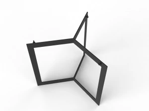 side table hex 3D Model