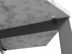 side table hex 3D Модель