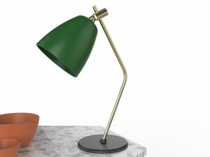 side table hex decorated 3D Модель