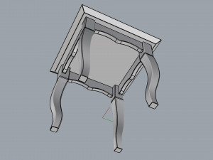 side table italy 3D Модель