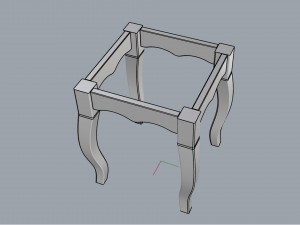 side table italy 3D Модель
