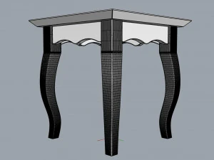 side table italy 3D Model