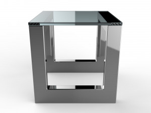 oslo side table small Model 3D