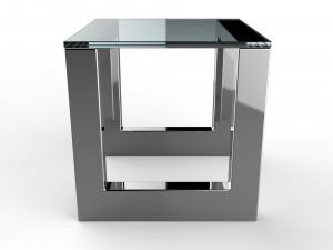oslo side table small Model 3D