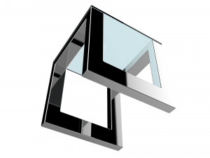 oslo side table small Model 3D