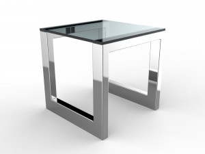 oslo side table big 3D Модель